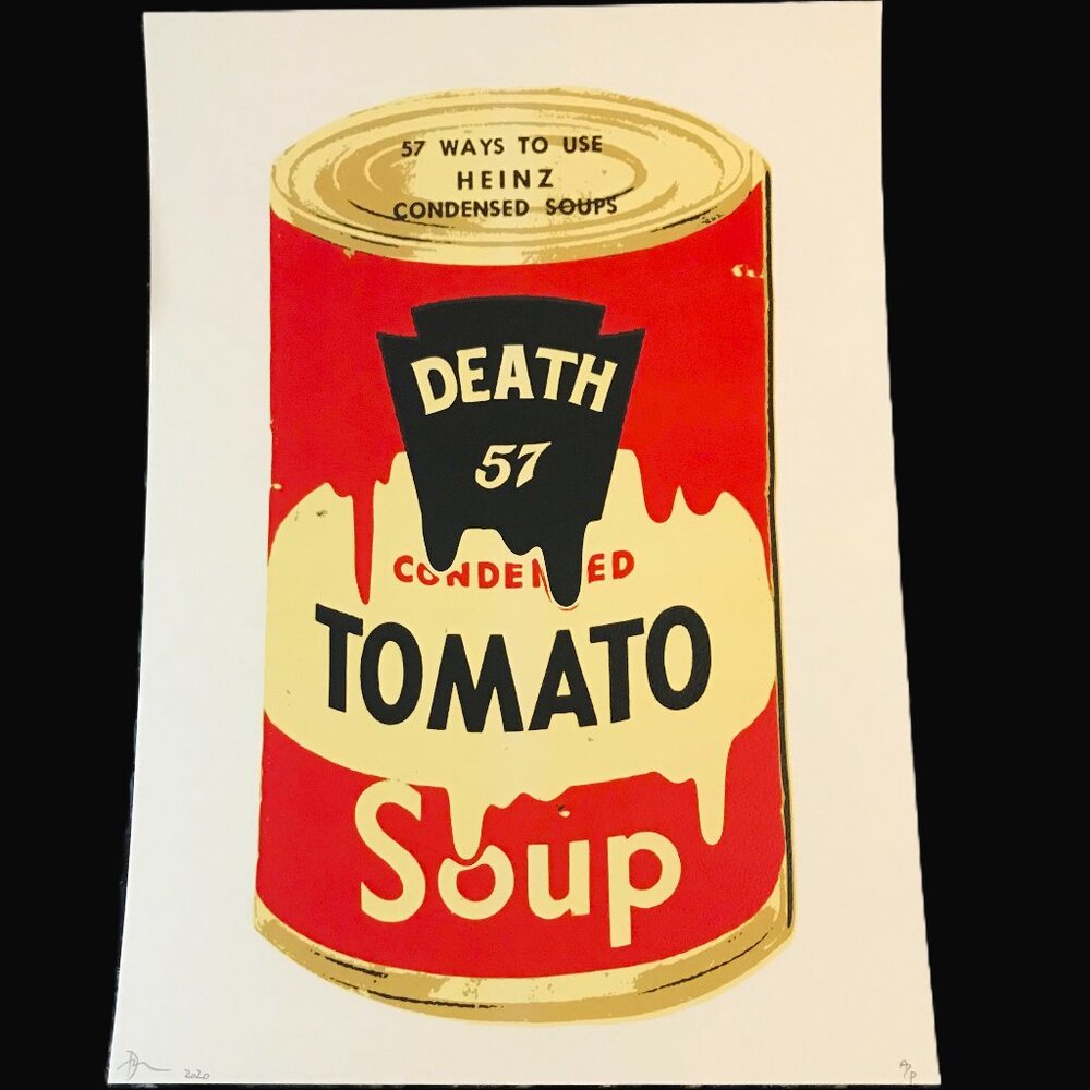 Death NYC - Heinz 57 Warhol Soup Pop Art - Signed Original A/P